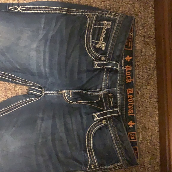 Size 28 Rock Revival jeans. - Picture 2 of 3